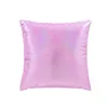 Sublimation Blank Glitter Pillow Heat Transfer Crafts DIY Sofa Cushion Pillowcase Car Pillow Home Decor B6