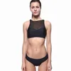 Tasarımcı Beach Thong Moda Mayo Bikini Set Yeni Avrupa ve Amerikan Seksi Perspektif Sportif Baskılı Bikini Split Mayo Bir Beden Daha Büyük Kadınlar İçin