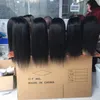 Peluca con malla Frontal prearrancada de 13x4, cabello humano brasileño virgen, pelucas frontales de encaje transparente, onda del cuerpo recta profunda