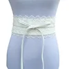 Belts For Women Wedding Dress Female Waist Band Black White Wide Belt Leather Corset Lace Self Tie Obi Cinch WaistbandBelts Emel22
