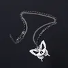 Rostfritt stål ihåliga fjäril hängsmycke halsband kedja krage halsband för kvinnor smycken party vänner gåvor