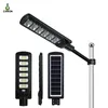 50W 100W 200W 300W Solar Street Lights Zewnętrzny czujnik ruchu 3 tryby Led Wall Light z pilotem do montażu na ścianie lub słupie