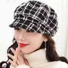 Berets vrouwen elegante trendy retro harajuku Britse stijl ademende allmatch eenvoudige vintage zoete dame vrouwelijk nieuw ontwerp casual j220722