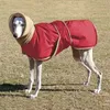 Roupas de cachorro de cachorro de cachorro grossas super quentes para cães de cães de cães grandes médios Greyhound Wolfhound Shepherd Clothing 201102