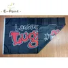 Milb Lansing Lugnuts flaga 3 * 5 stóp (90 cm * 150 cm) dekoracja poliester banner latający domowy ogród świąteczny prezenty