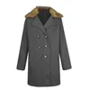 Men's Wool & Blends 2021 Fashion Men Mens Casual Business Trench Coat Leisure Overcoat Male Punk Style Dust Coats Jackets T220810