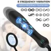Задержка эякуляции пенис кольцо простаты массажер телескопический дилдо вибратор для взрослых продукты G-Spot Sexy Toys для пары