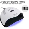 Sun X11 Max Professional UV Drying Lamp Lamp Lamp for Gel Polish with Motion Sensing Manicure Salon 220708