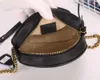 Mirror Quality Classic Marmont Round Cake Bag Women Luxury Shoulder Crossbody Bags Ophidia Designer Handbags Lady Purses Clutch Wallets