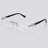 Mode Lunettes De Soleil Cadres Marque Desginer Hommes Spectacle Lunettes Verres Clairs Lunettes Cadre Pour Femmes Ordinateur FrrameFashion