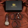 Orologi da polso SHENHUA Orologi sportivi casual da uomo Top Orologio da polso meccanico automatico vintage Orologio scheletro militare Set regalo