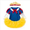 Babi Girl Vêtements Cartoon Cosplay Dentelle Princesse Robe Pour Bébé 1ère Année Pâques Mignon s Infant Party Set 220426