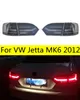 2 couleurs feux arrière de voiture pour VW Jetta MK6 2012 LED feu arrière de recul DRL antibrouillard feux arrière clignotant dynamique