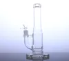Forme de bouteille de narguilé en verre de 10 pouces avec barboteur de conduites d'eau pour fumer perc en ligne pour joint femelle d'herbe sèche 14.5mm YTM-0250