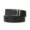 Men's Genuine Leather Pure Cowhide Belts Men's Automatic Buckle Business Casual All-match Youth Pants Belt Fashion