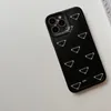 Nieuwe ontwerpers Lederen telefoonhoesjes voor iPhone 13 Pro Max 12 11 Pro Fashion Crystal Cell Telefoon Case Omgekeerde driehoeksklassen USSKY D2205231Z