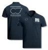 T-shirts voor heren F1 T-shirt Motorsport Nieuwe Formule 1 T-shirt Driver Revers Poloshirts Zomer Racefans Sneldrogend Jersey Casual Grote maten QMPG