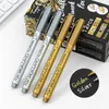 Metallic Color Markers Pen Anniversary Banquet Signature Pens Student Notes Painting Oily Marker Pen School Writing Supplies BH6579 WLY