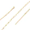 Catene DoreenBeads Moda Collana in acciaio inossidabile 304 Colore oro per le donne Risultati gioielli fai da te 45 cm lunghi 1 pezzo Catene Sidn22