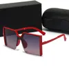 583 Дизайнерские солнцезащитные очки для женщины поляризованы UV400 квадратная рама белая линза Авиатор модные бокалы для путешествий вождение женщины Sun2522367