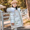 Fille hiver vêtements d'extérieur 2021 nouvelle mode enfants doudoune chaude filles combinaison de neige veste Parka vêtements pour enfants 3 4 5 6 8 10 ans J220718