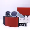 Дизайнеры моделей Женщины солнцезащитные очки классические очки Goggle Outdoor Beach Sun Glasses для мужчины Женщины 6 Цветов Пополнительная треугольная подпись с оригинальной коробкой
