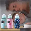 Baby Bottles Portable Usb Bottle Warmer Travel Milk Infant Feeding Heated Er Insation Thermostat Fo Babydhshop Dhevi