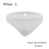 Underpants 1PC Sexy Low Waist Sheer Pouch Seamless Mini Bikini Thin Ice Silk Briefs Men Underwear