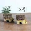 3 cm Sevimli Reçine El Sanatları Ev Peri Bahçe Minyatürleri Gnome Mikro Peyzaj Dekor Ev Dekor Için Bonsai