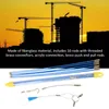 Other Lighting Accessories 10pcs Wire Wall Portable Fiberglass Running Cable Coaxial Blue Flexible Conduit For Installing Electrical Pull Pu