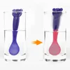 4color Childrens Sensor de temperatura Spoon Boys and Girls Training Feeding Spoon Tableware Urso de cor Alterar colher 220715