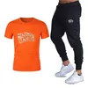 Stilista estivo Tute da uomo Completi da camicia Pantaloni da basket Set da uomo Maglietta casual Pantaloni da jogging Top Palestre Fitness Pantaloni sportivi Abbigliamento uomo