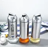 500ml Oil Bottle Dispenser Cooking Olive Vinegar Leakproof Sauce Container High Borosilicate Kitchen Glass Cruet