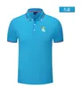 Sporting Cristal Men's and Women's Polo Shirt Silk Brocade Short Sleeve Sports Lapel T-shirt Logo Kan anpassas