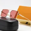 Luxury designer Sunglasses for Women Men Sunglasses949 Metal frame mirror glass lens driving outdoor travel glasses