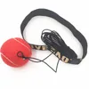 Bekämpa boxningsbollutrustning med pannband för reflexhastighetsträning Boxning Red3000