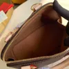 Bolsa de ombro de designer feminino bolsa de luxo bolsa de ouro elegante bolsas de couro vermelho preto 23sss Lady Tote 16cm Mini Crossbody carteira
