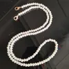 Pearl -band voor tassen handtas accessoires riemmerk handelt schattige kralenketen tote dames onderdelen goud gesp kookketen 220808