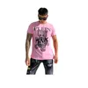 maglietta da uomo cartoon s plein ricamata estate abbigliamento casual cotone maniche corte rosa paradise abbigliamento uomo 220520