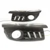 2PCS DRL dla VW Jetta 5 A5 MK5 SAGITAR 2005 2006 2007 2008 2009 2010 2010 Światła z bieżącym lampą mgły lampy mgły światło sygnałowe