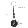 Keychains Cute Mini PVC Soft Rubber Tire Keychain Creative Pendant för bildekoration Key Chain Accessories Women Men llaveros Gift Enek22