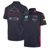 جديد F1 Formula One Lapel T-Shirt Summer Team Team Shirt