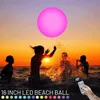 Fournitures de fête d'événement Led jouet de ballon de plage en PVC brillant avec télécommande 16 couleurs lumières décorations de fête à la maison