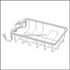 Other Home Storage Organization Housekee Garden Wrought Iron Sink Hanging Punch Hollow Rack Kitchen Drainage Drain Faucet Bathroom Storag