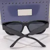 المصمم الفاخر الإطار المستطيل النظارات الشمسية G1110s إعادة تصميم إطار سميك ومعابد عريضة العلامة التجارية تفاصيل الشعار الدقيقة تأتي مع مربع أصلي