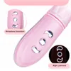 Vibrador de vibrador de alongamento automático para mulheres clitóris lambe o plug de plug de plug de plugd pênis