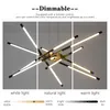 Pendelleuchten Nordic LED Lampe für Zuhause Wohnzimmer Esszimmer Küche Schlafzimmer Modern Black Gold Frame Loft Kronleuchter Beleuchtung FixturesPendant