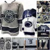 NiK1 Maglia personalizzata Penn State Nittany Lions Hockey 9 Alex Limoges 10 Brandon Biro Oskar Autio Tim Doherty Kevin Wall Qualsiasi nome Numero