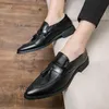 Mocassins en cuir à franges italiennes pour hommes chaussures habillées élégantes décontracté gland chaussures d'affaires Designers mocassins de mode