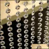 Andere huizen tuin diy decor diamant acryl kristallen kralen gordijn streng slinger raam sjaals bruiloft drop levering 2021 ifruc